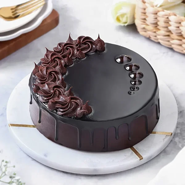 Velvety Chocolate Truffle Cake Half Kg